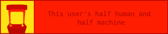 This user's half human and half machine